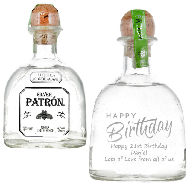 Patron Tequila Gifts & Personalised Bottles | Prestige Drinks
